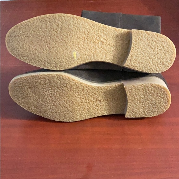 Lucky brand leather pull on boots - Picture 3 of 6